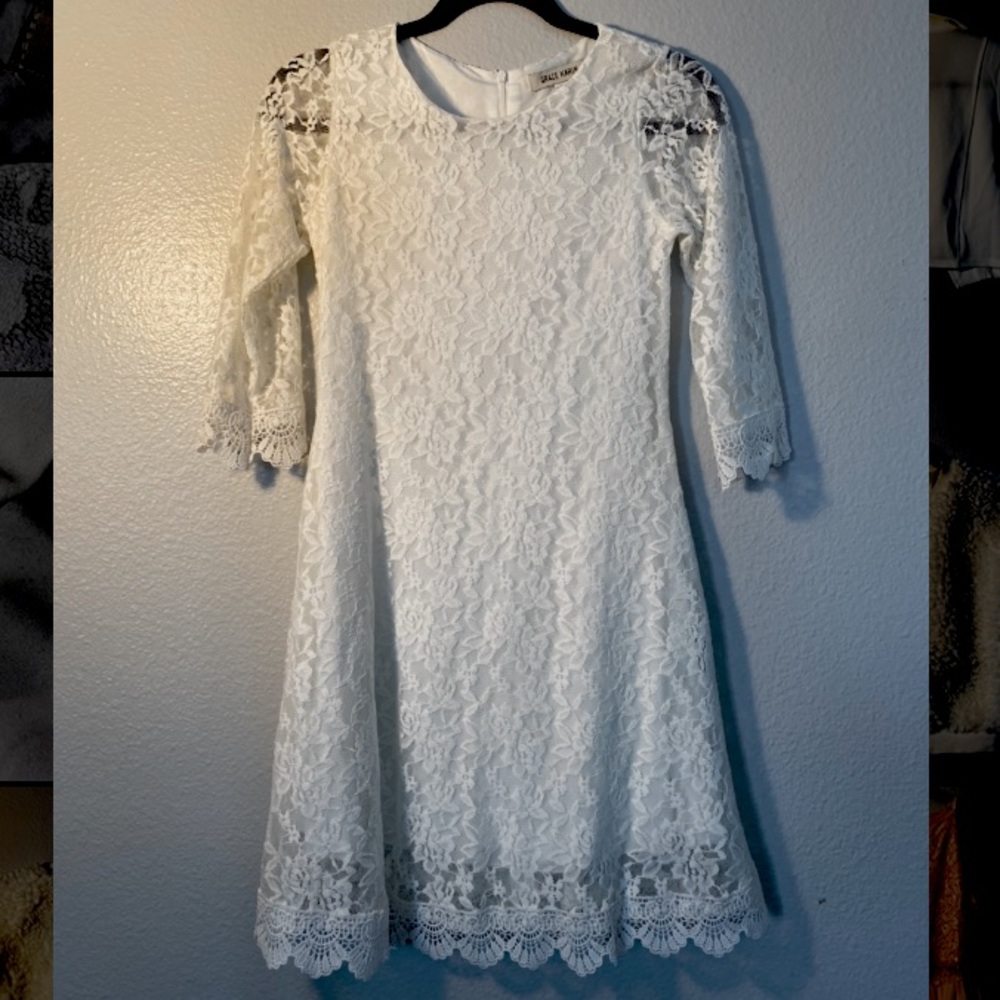 White Grace Karin KIDS Formal Dress